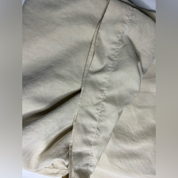 Aerie cream Anytime High waisted trouser with wide leg. Size XL - Picture 9 of 9